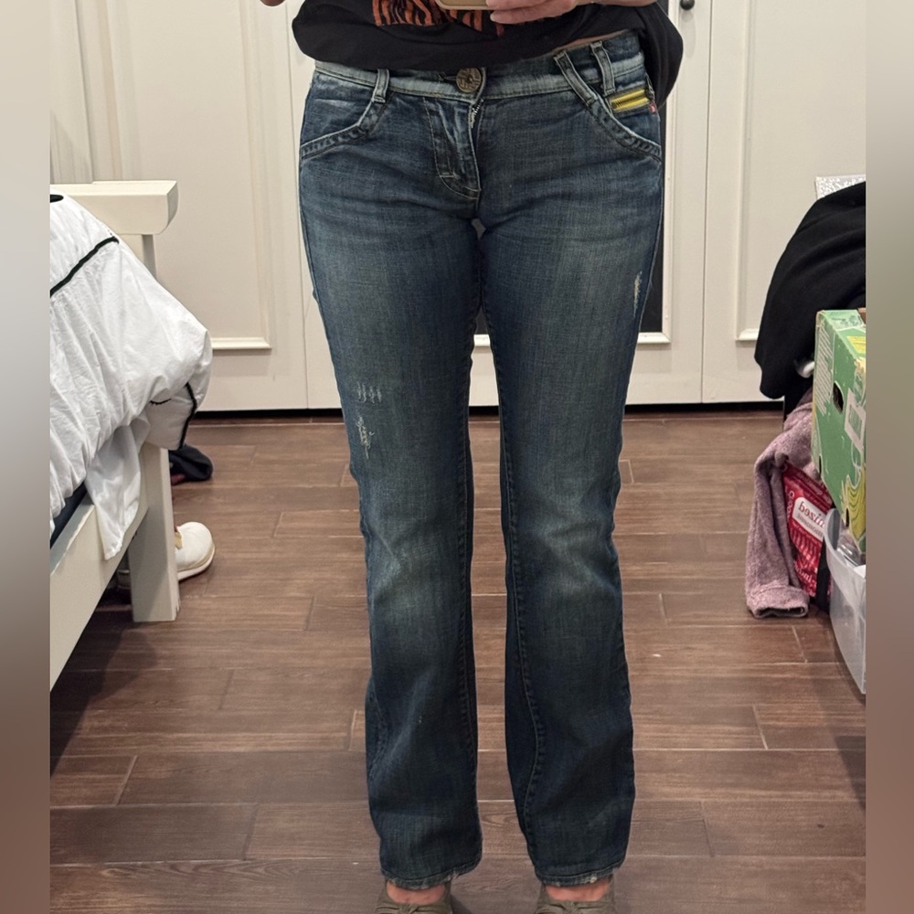 Miss Sixty Blue Boot Cut Jeans - Picture 6 of 7